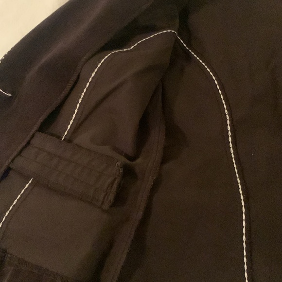 Courtenay Petite brushed cord detail stitching blazer - Picture 5 of 8